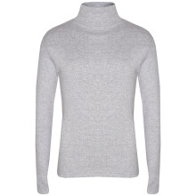 (7-8 Years, Grey) Kids Girls Polo Neck T Shirt Thick Cotton Turtleneck Jumper Long Sleeve Top 2-13