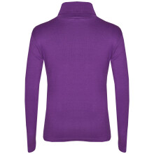 (13 Years, Purple) Kids Girls Polo Neck T Shirt Thick Cotton Turtleneck Jumper Long Sleeve Top 2-13