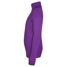 (7-8 Years, Purple) Kids Girls Polo Neck T Shirt Thick Cotton Turtleneck Jumper Long Sleeve Top 2-13