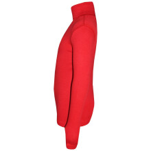 (4-5 Years, Red) Kids Girls Polo Neck T Shirt Thick Cotton Turtleneck Jumper Long Sleeve Top 2-13