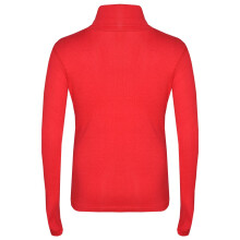 (11-12 Years, Red) Kids Girls Polo Neck T Shirt Thick Cotton Turtleneck Jumper Long Sleeve Top 2-13