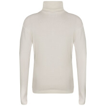 (5-6 Years, Cream) Kids Girls Polo Neck T Shirt Thick Cotton Turtleneck Jumper Long Sleeve Top 2-13