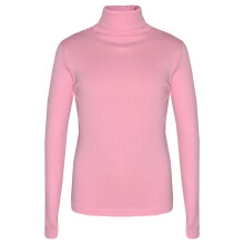 (2-3 Years, Baby Pink) Kids Girls Polo Neck T Shirt Thick Cotton Turtleneck Jumper Long Sleeve Top 2-13