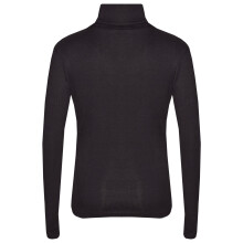 (3-4 Years, Black) Kids Girls Polo Neck T Shirt Thick Cotton Turtleneck Jumper Long Sleeve Top 2-13