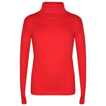 (2-3 Years, Red) Kids Girls Polo Neck T Shirt Thick Cotton Turtleneck Jumper Long Sleeve Top 2-13
