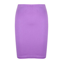 (5-6 Years, Lilac) Gilrs Skirt Kids Plain Color School Fashion Dance Pencil Skirts Age 7-13 Years