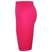 (11-12 Years, Cerise) Gilrs Skirt Kids Plain Color School Fashion Dance Pencil Skirts Age 7-13 Years