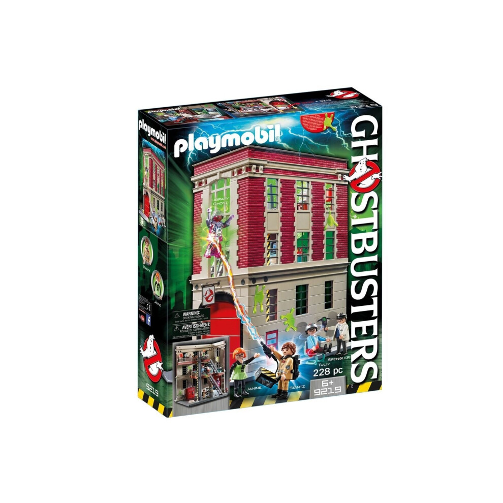 New Playmobil Ghostbusters Firehouse