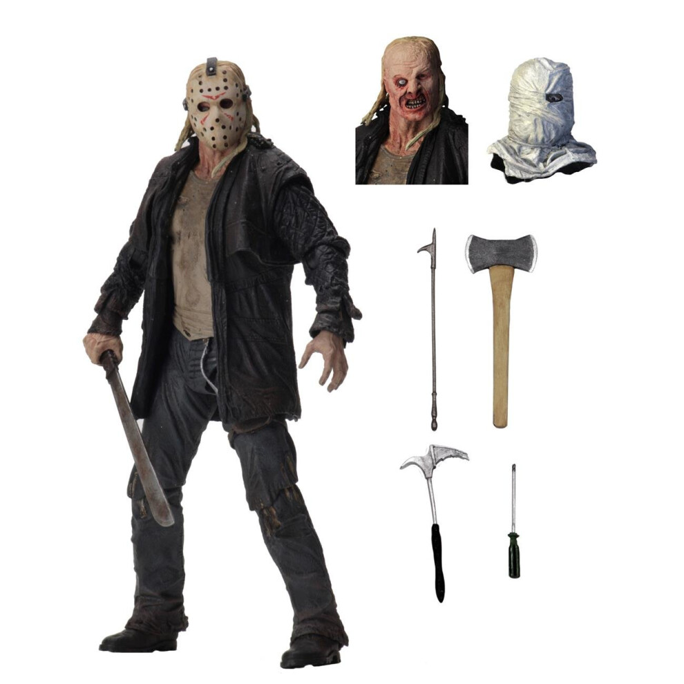 NECA Friday The 13th 7" Scale Action Figure Ultimate Jason (2009)