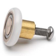 4 x Spare Shower Door Rollers / Runners / Guides/ Wheels 19mm Wheel Diameter LW030