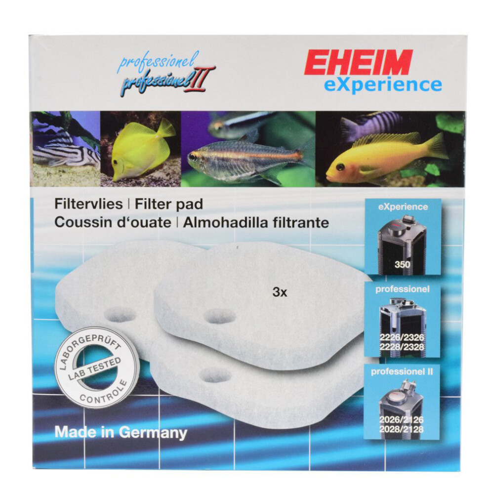 Eheim Fine Filter Pad For Experience 350 X 3 White