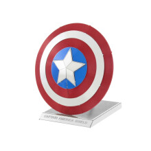 Metal Earth Marvel 3D Laser Cut Metal Miniature Model Captain America's Shield