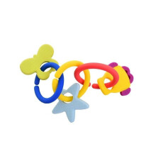 Gummee Silicone Link & Teethe Baby Chewing Teething Toys Teethers 6 Months +