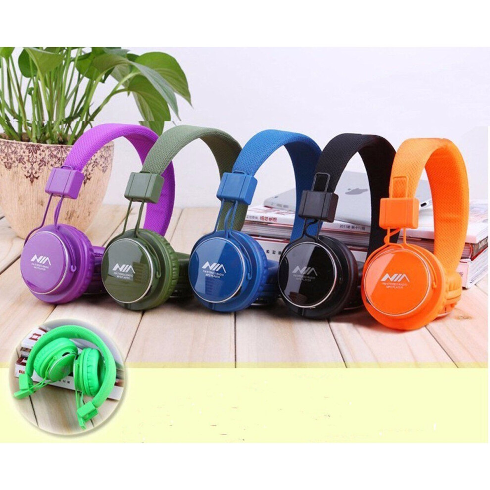(Red) Wireless Bluetooth Portable Headphones for Samsung iPhone iPad iPod Laptop UK