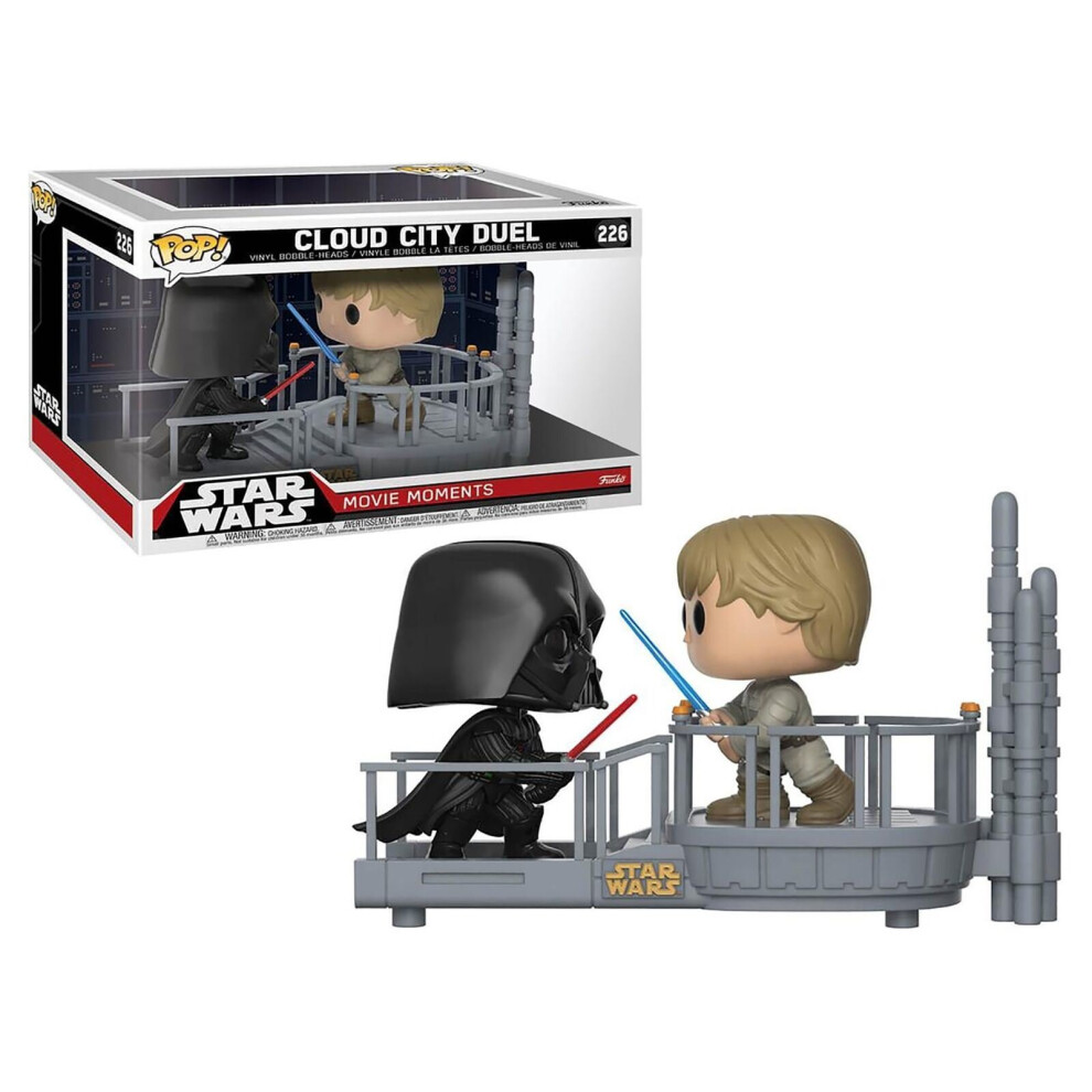 Funko Abysse Corp_BOBUGV138 Star Wars-Movie Moments: Luke & Leïa Trash Compactor, Multi Colour, 18 Centimeters