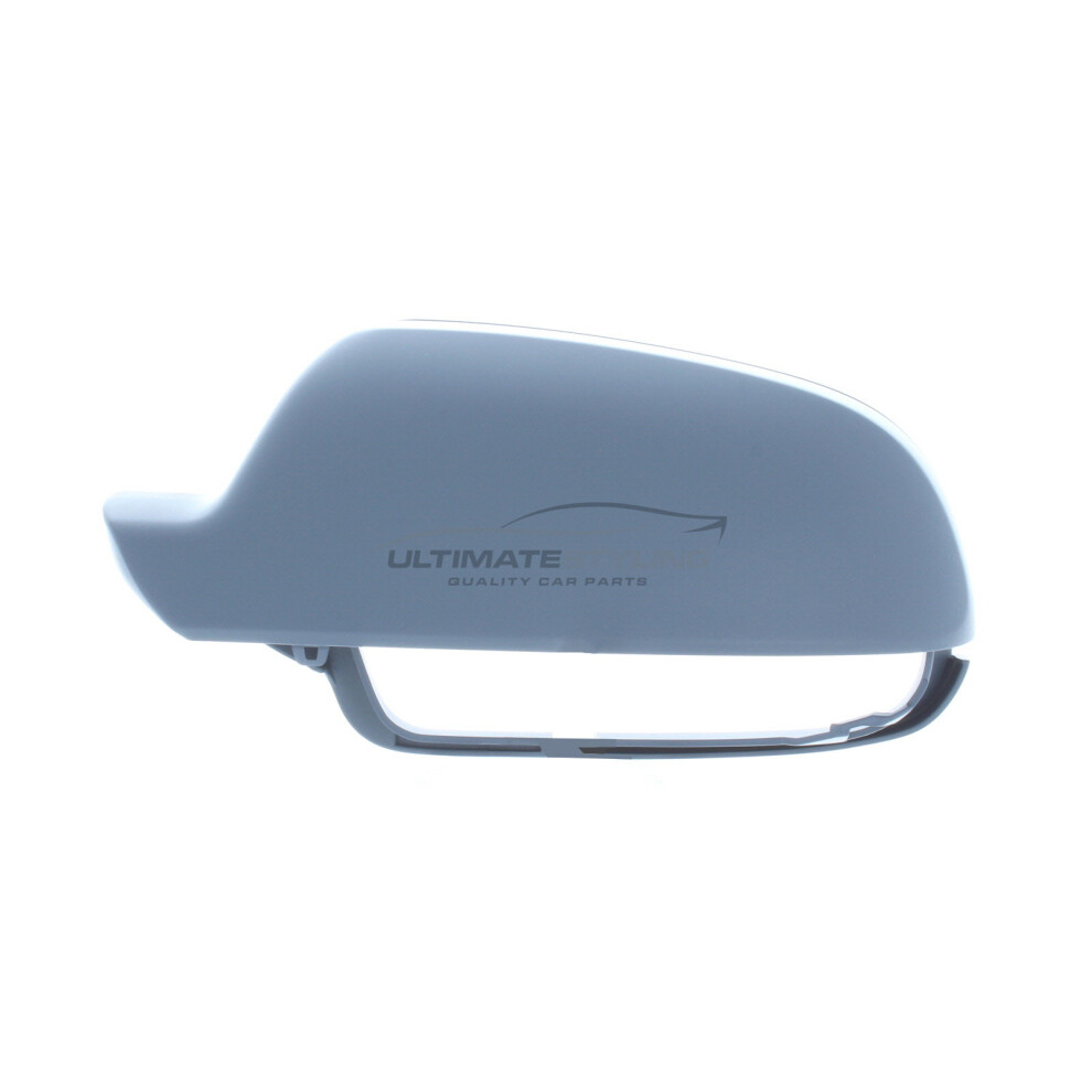 Audi A3 8P Hatchback 9/2010-10/2012 Wing Mirror Cover Cap Primed Passenger Side (Lh) 5054808017802