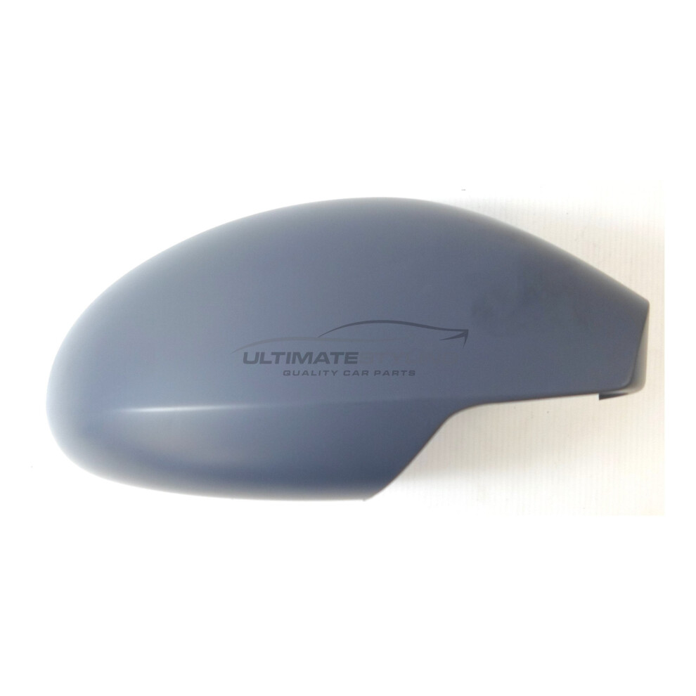 Seat Ibiza Mk4 Hatchback 5/2002-2008 Wing Mirror Cover Cap Primed Drivers Side (Rh) 5054808103505