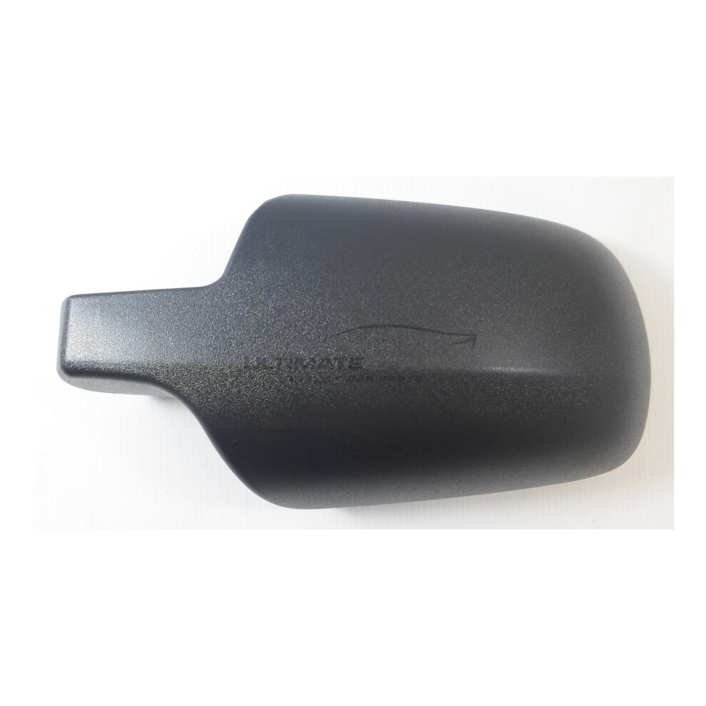 Ford Fiesta Mk6 Hatchback 2002-2005 Wing Mirror Cover Cap Textured Drivers Side (Rh) Black 5054808077516