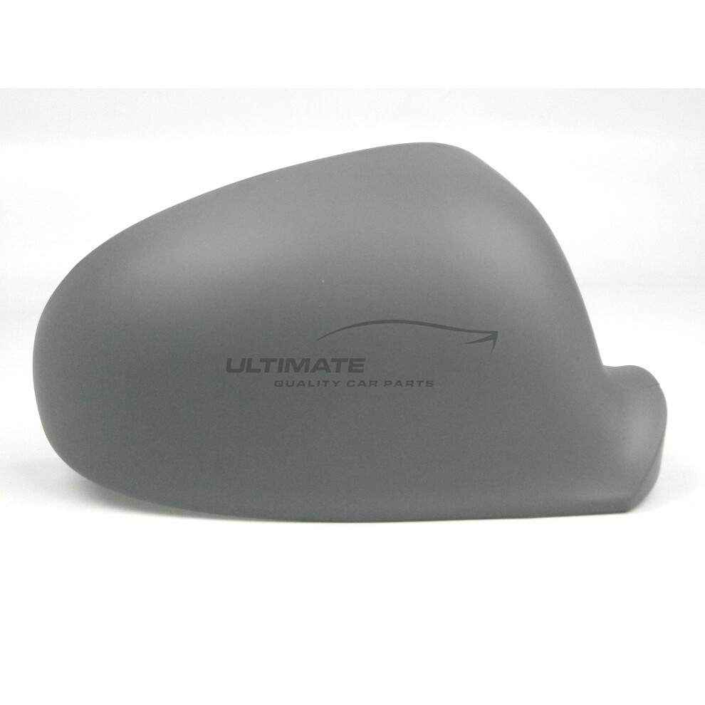 Volkswagen Jetta Mk2 Saloon 2006-9/2011 Wing Mirror Cover Cap Primed Drivers Side (Rh) 5054808147219