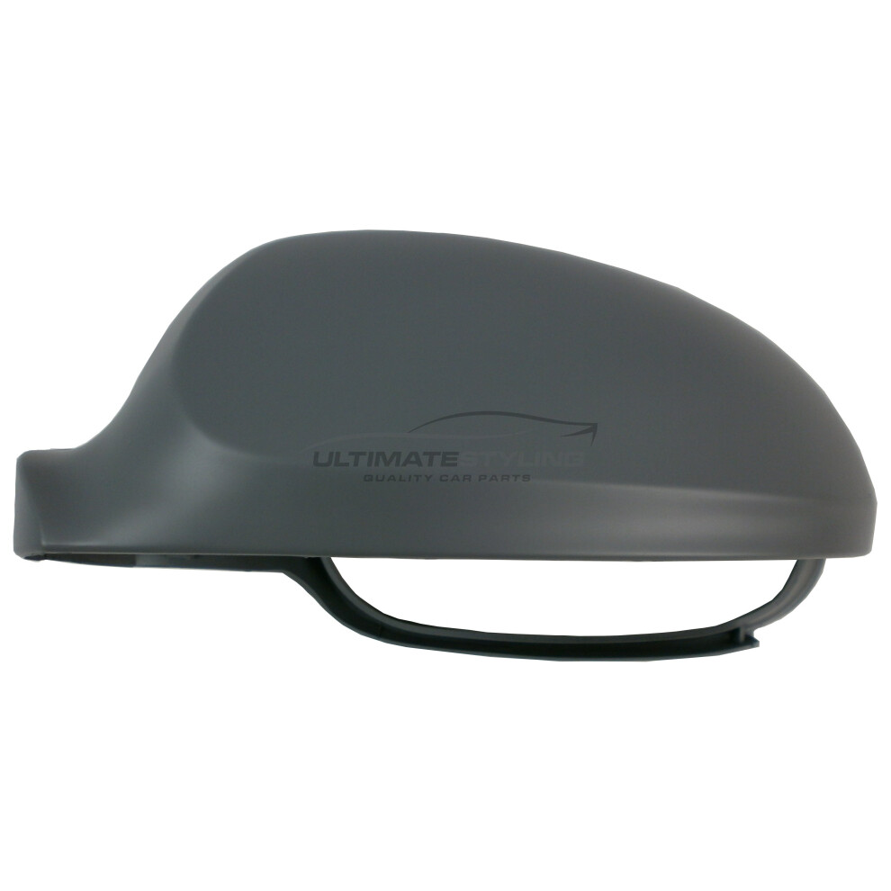 Volkswagen Passat B6 Mk6 Saloon 6/2005-3/2011 Wing Mirror Cover Cap Primed Passenger Side (Lh) 5054808147318