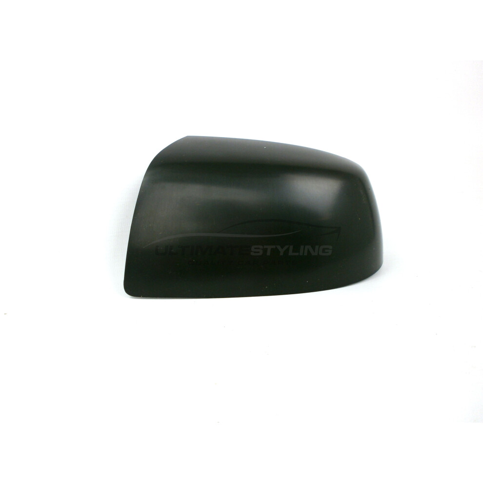 Ford Fiesta Mk6 Hatchback 10/2005-2008 Wing Mirror Cover Cap Smooth Finish Passenger Side (Lh) Black 5054808077509