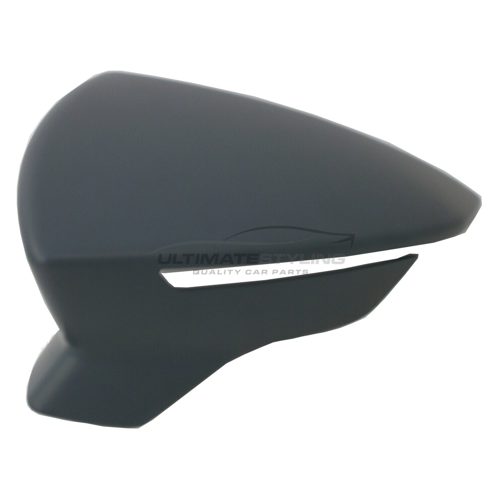 Seat Leon Mk3 Estate 2013-> Wing Mirror Cover Cap Primed Passenger Side (Lh) 5054808109972