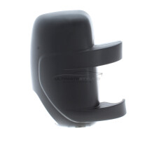 Nissan NV400 Van 2011-> Wing Mirror Cover Cap Black Textured Drivers Side (RH)
