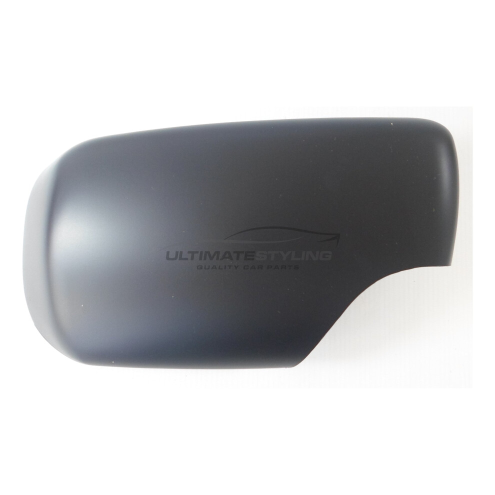 Bmw 3 Series E46 Saloon 1998-2005 Wing Mirror Cover Cap Paintable Drivers Side (Rh) Black 5054808019882