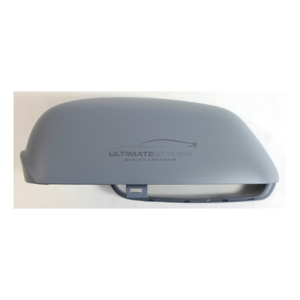 Skoda Octavia Mk2 1Z Estate 7/2004-6/2009 Wing Mirror Cover Cap Primed Passenger Side (Lh) 5054808111333