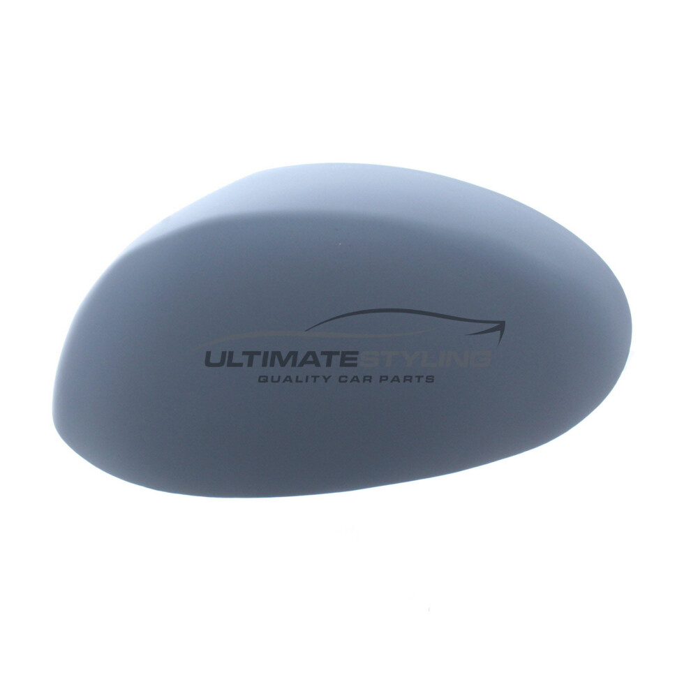 Peugeot 107 Hatchback 2005-2014 Wing Mirror Cover Cap Primed Passenger Side (Lh) 5054808086624