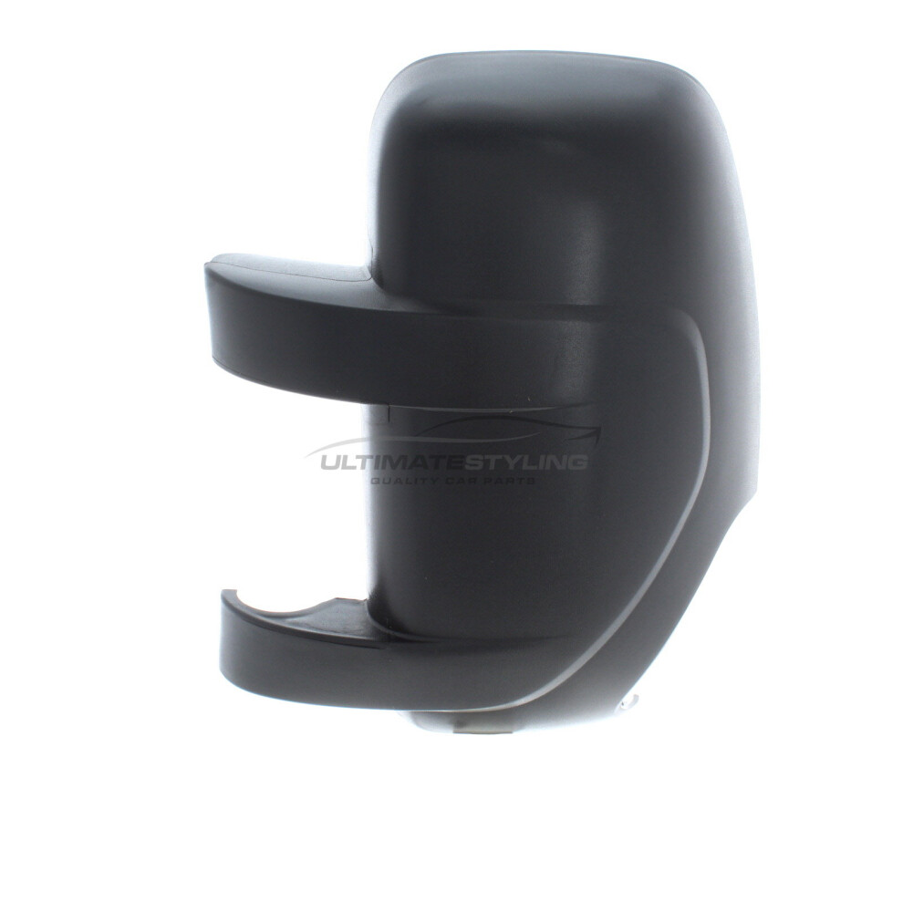 Nissan Nv400 Van 2011-> Wing Mirror Cover Cap Textured Passenger Side (Lh) Black 5054808086389