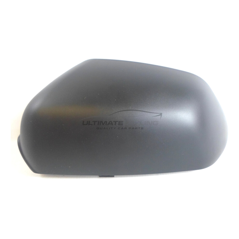 Skoda Octavia Mk2 1Z Hatchback 7/2004-6/2009 Wing Mirror Cover Cap Textured Passenger Side (Lh) Black 5054808113429