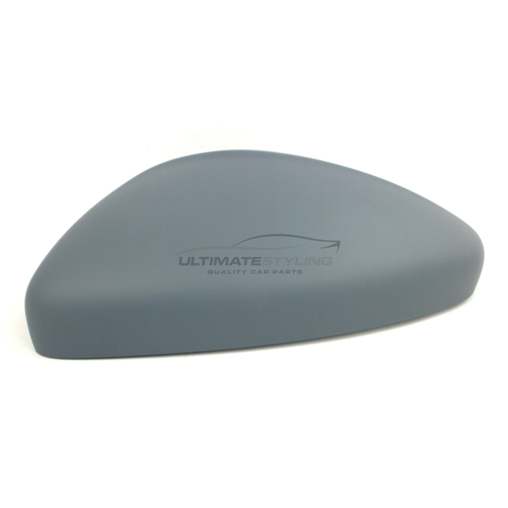 Peugeot 208 Hatchback 2013-> Wing Mirror Cover Cap Primed Passenger Side (Lh) 5054808086716