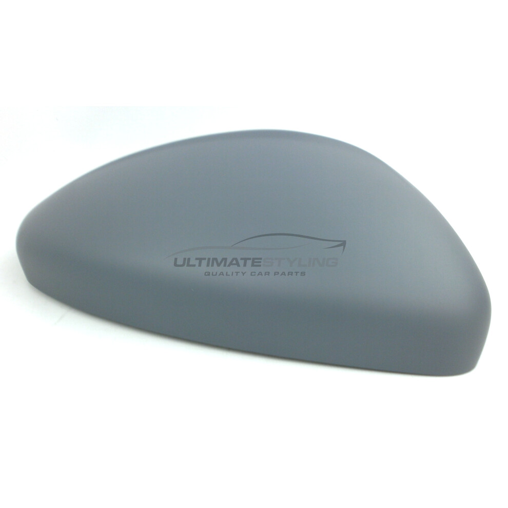 Peugeot 208 Hatchback 2013-> Wing Mirror Cover Cap Primed Drivers Side (Rh) 5054808086693