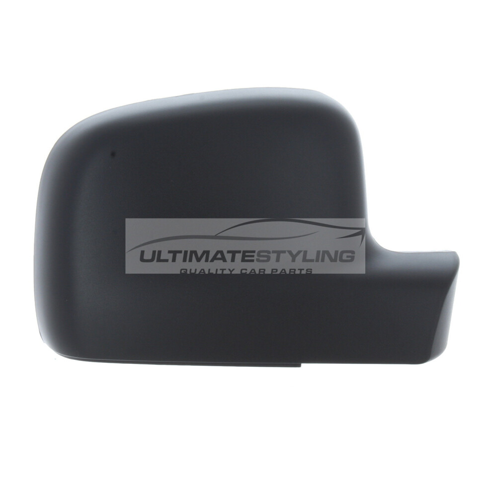 Volkswagen Transporter T5 Van 2003-4/2010 Wing Mirror Cover Cap Textured Drivers Side (Rh) Black 5054808170743