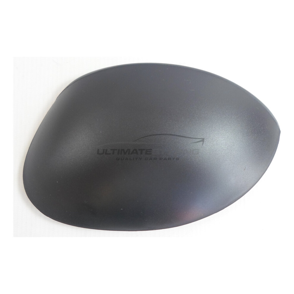Peugeot 1007 Mpv 2005-2009 Wing Mirror Cover Cap Textured Passenger Side (Lh) Black 5054808086921