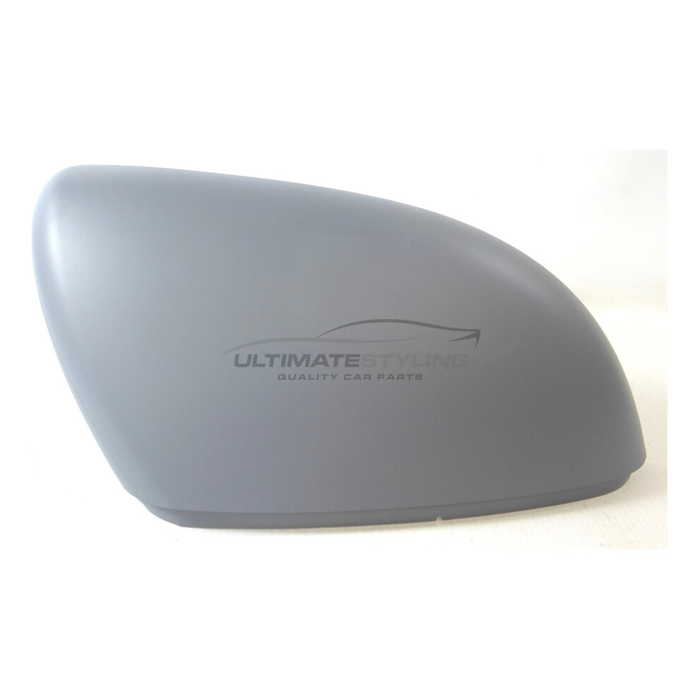 Volkswagen Touran Mk2 Mpv 9/2010-2015 Wing Mirror Cover Cap Primed Drivers Side (Rh) 5054808166180