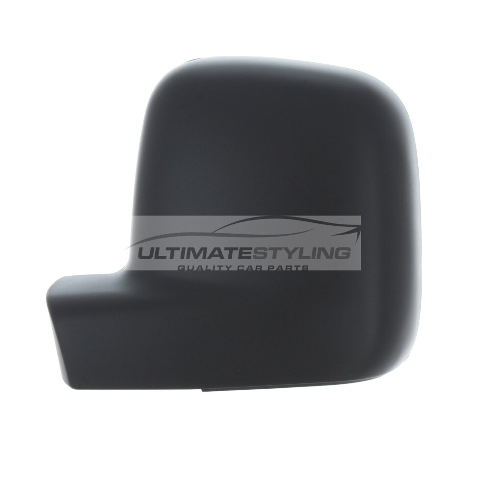 Volkswagen Transporter T5 Van 2003-4/2010 Wing Mirror Cover Cap Textured Passenger Side (Lh) Black 5054808170767