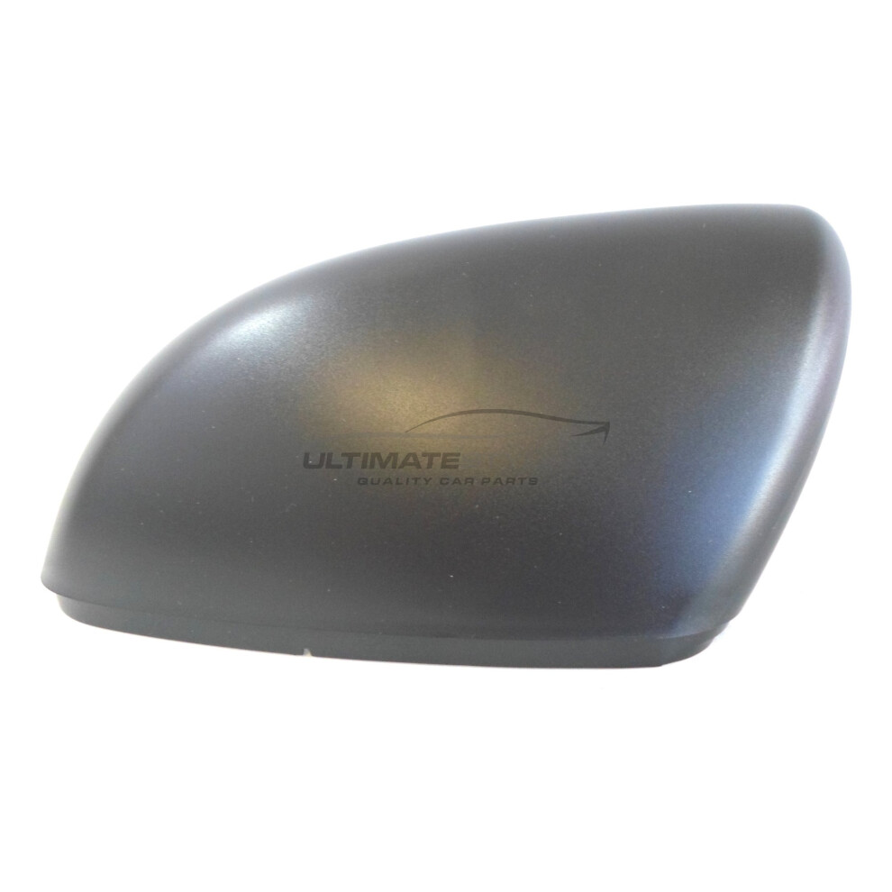 Volkswagen Touran Mk2 Mpv 9/2010-2015 Wing Mirror Cover Cap Textured Passenger Side (Lh) Black 5054808166128