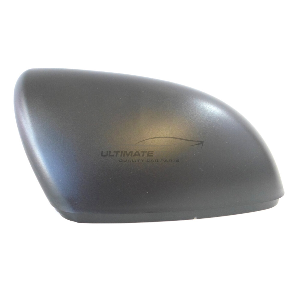 Volkswagen Touran Mk2 Mpv 9/2010-2015 Wing Mirror Cover Cap Textured Drivers Side (Rh) Black 5054808166074
