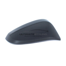 Toyota Hi-Lux Pickup 4/2016-> Wing Mirror Cover Cap Black Textured Drivers Side (RH)