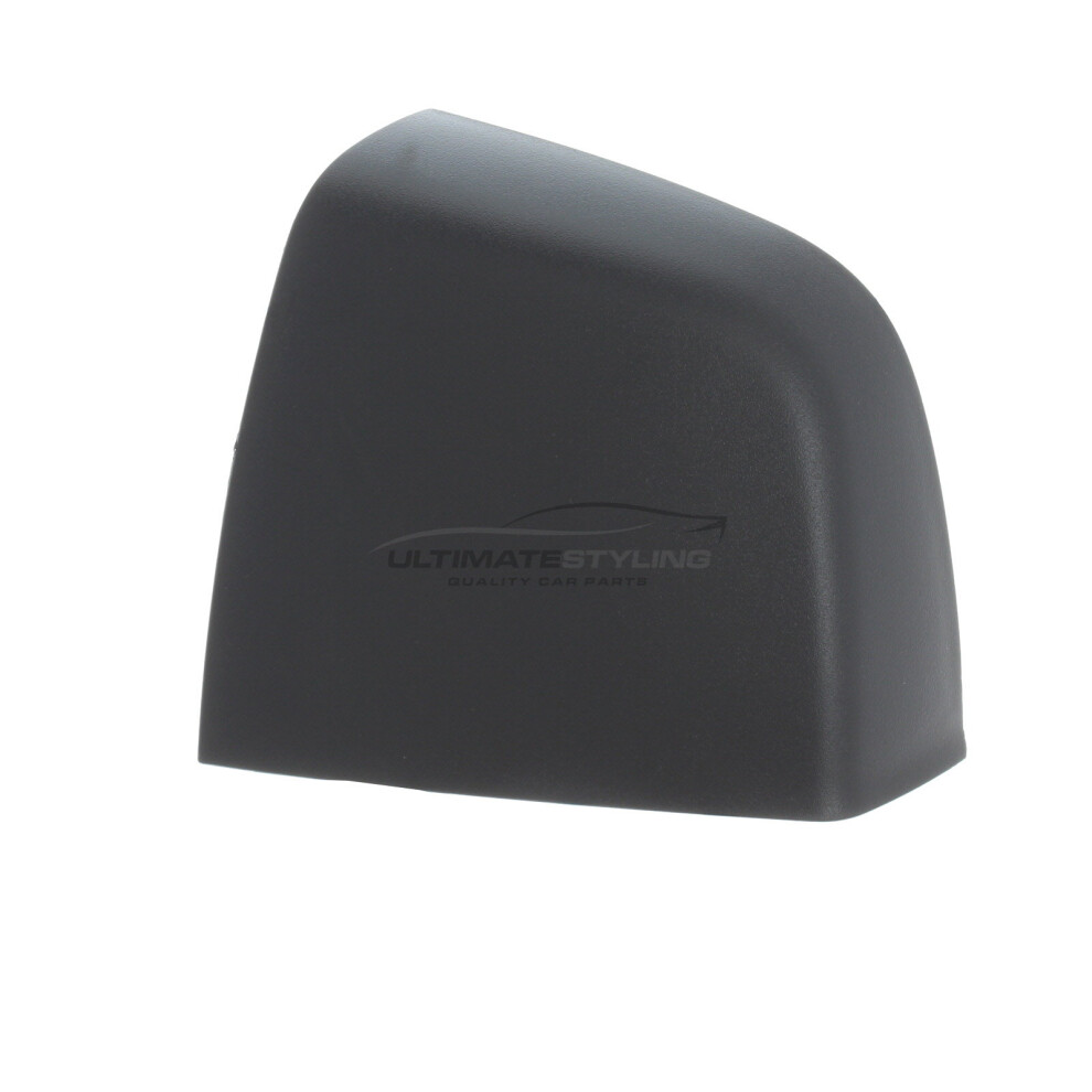 Vauxhall Combo Mk3 Van 2012-> Wing Mirror Cover Cap Textured Passenger Side (Lh) Black 5054808130846