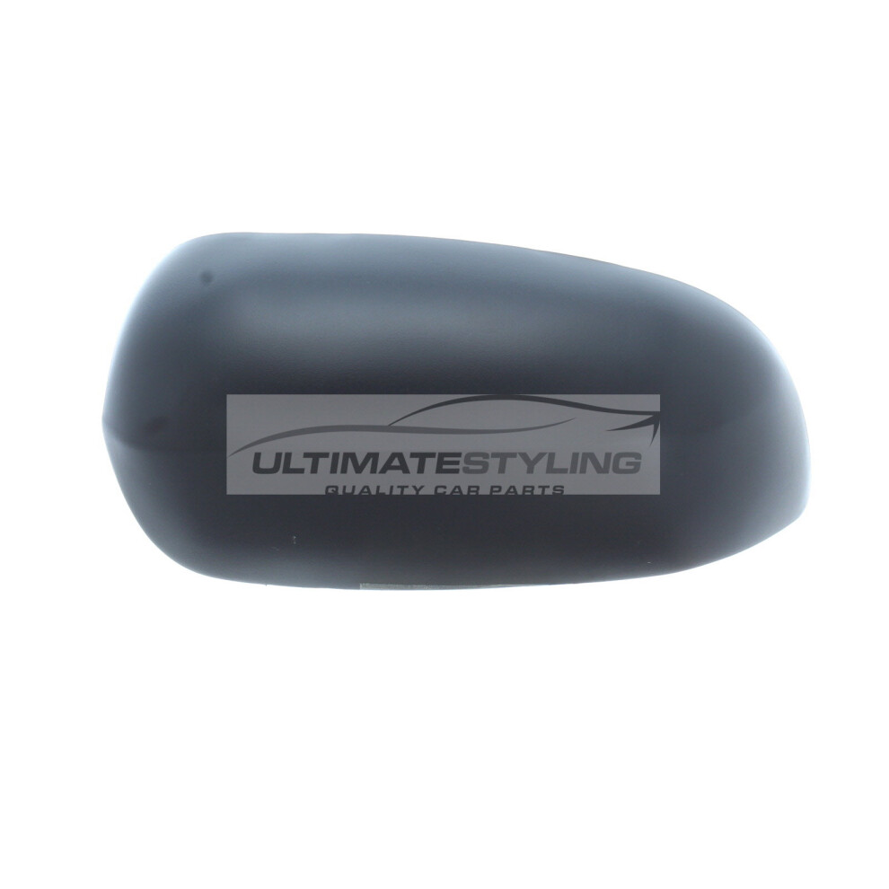 Vauxhall Corsa C Mk2 Hatchback 2000-2006 Wing Mirror Cover Cap Textured Passenger Side (Lh) Black 5054808131256