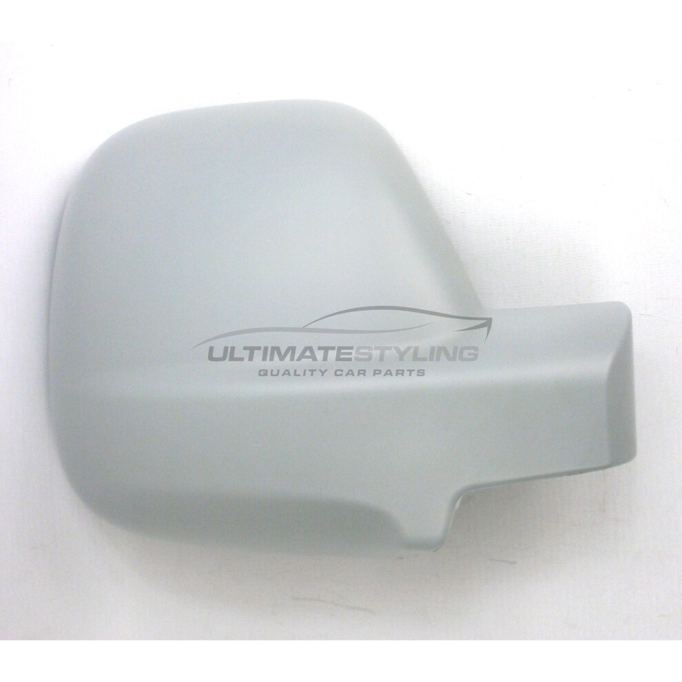 Peugeot Partner Mk2 Van 3/2012-> Wing Mirror Cover Cap Primed Drivers Side (Rh) 5054808087539