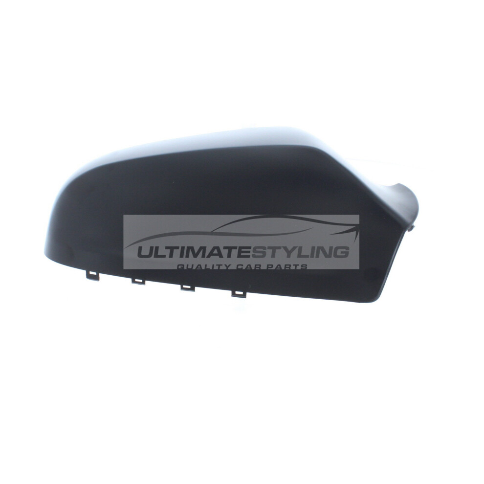 Vauxhall Astra H Mk5 Hatchback 5/2004-9/2009 Wing Mirror Cover Cap Textured Drivers Side (Rh) Black 5054808122100