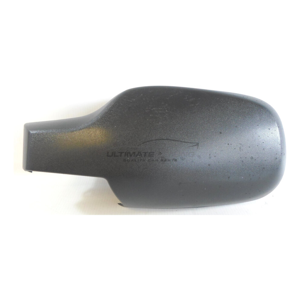 Renault Clio Mk3 Hatchback 10/2005-9/2009 Wing Mirror Cover Cap Textured Passenger Side (Lh) Black 5054808087904