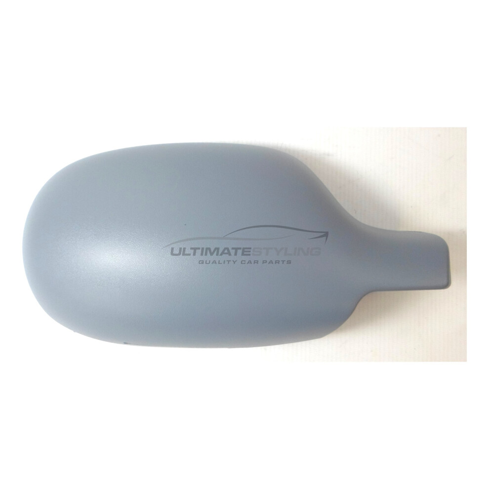 Renault Clio Mk2 Hatchback 5/1998-2005 Wing Mirror Cover Cap Primed Drivers Side (Rh) 5054808087850