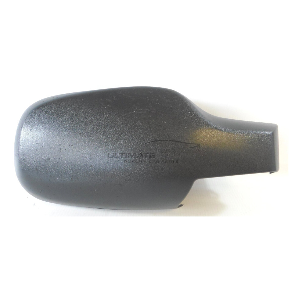 Renault Clio Mk3 Hatchback 10/2005-9/2009 Wing Mirror Cover Cap Textured Drivers Side (Rh) Black 5054808087898