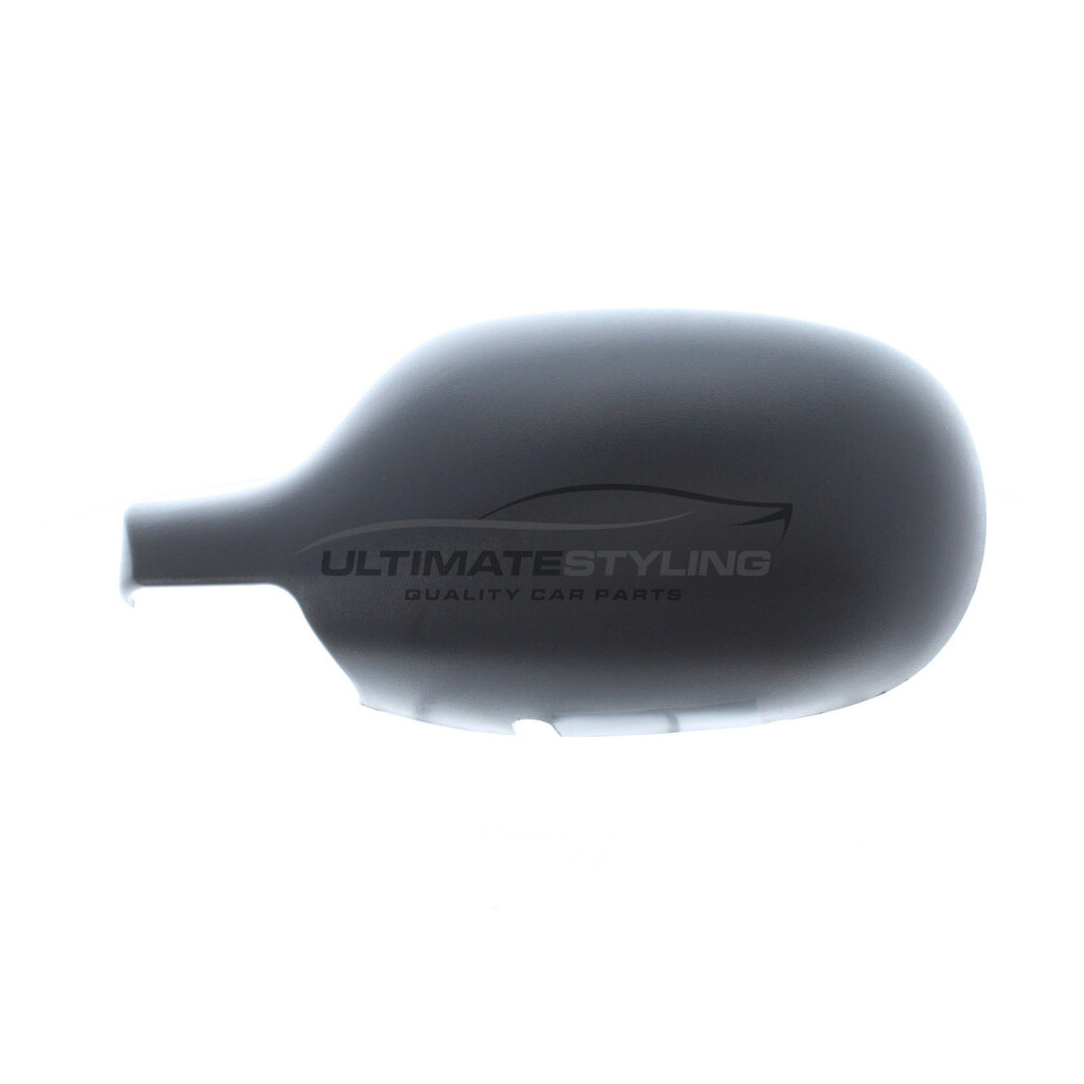 Renault Clio Campus Hatchback 11/2005-5/2009 Wing Mirror Cover Cap Textured Passenger Side (Lh) Black 5054808087768