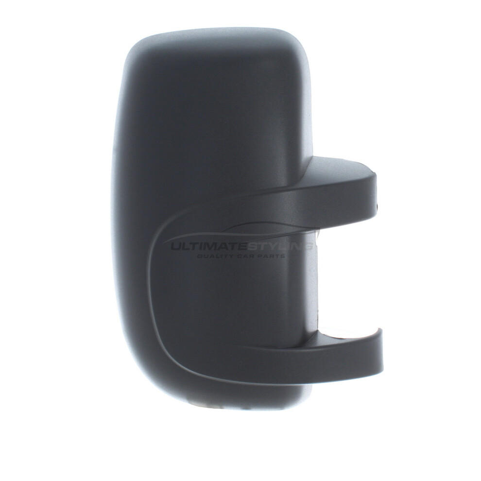 Vauxhall Movano Mk1 Van 11/2003-2010 Wing Mirror Cover Cap Textured Drivers Side (Rh) Black 5054808146014